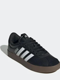 Best adidas Black/White VL Court 3.0 Trainers