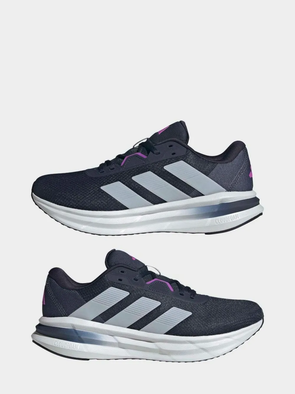 Discount adidas Blue Chrome Galaxy 7 Running Trainers