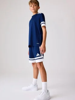 Best adidas Blue Dark Squadra 25 Kids Shorts
