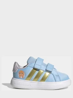 Hot adidas Disney Frozen Grand Court 3.0 Infant Trainers Blue