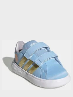 Hot adidas Disney Frozen Grand Court 3.0 Infant Trainers Blue