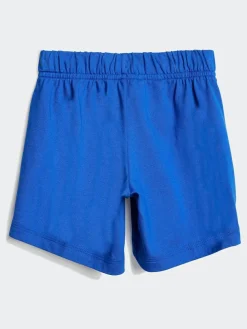 adidas Blue Essentials Infant Kids T-Shirt Set^BOY Shorts|Shorts