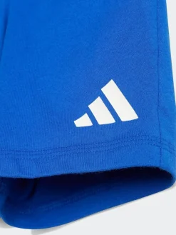 adidas Blue Essentials Infant Kids T-Shirt Set^BOY Shorts|Shorts
