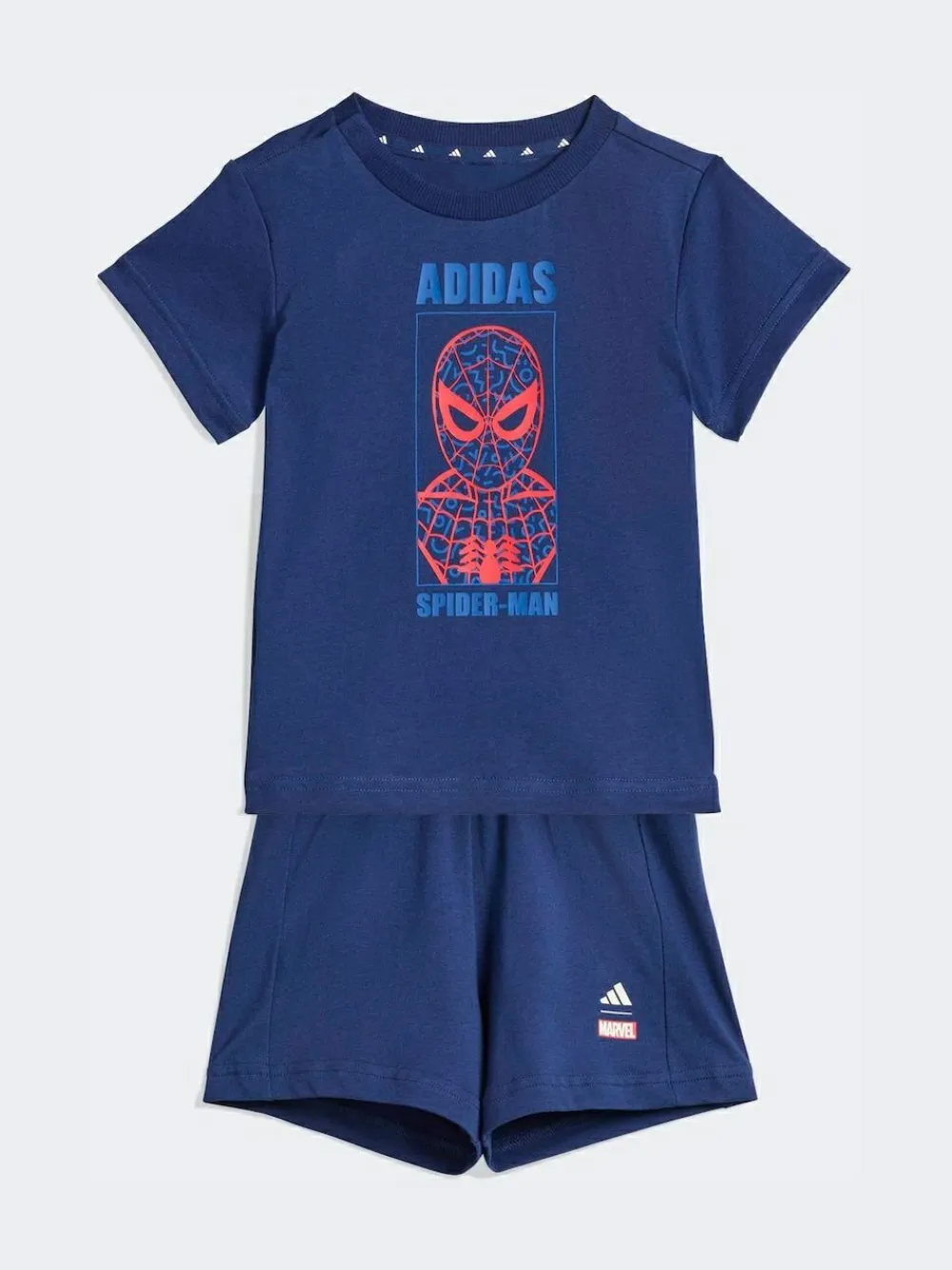 adidas Marvel Spider-Man Top and Shorts Infant Set^ Shorts