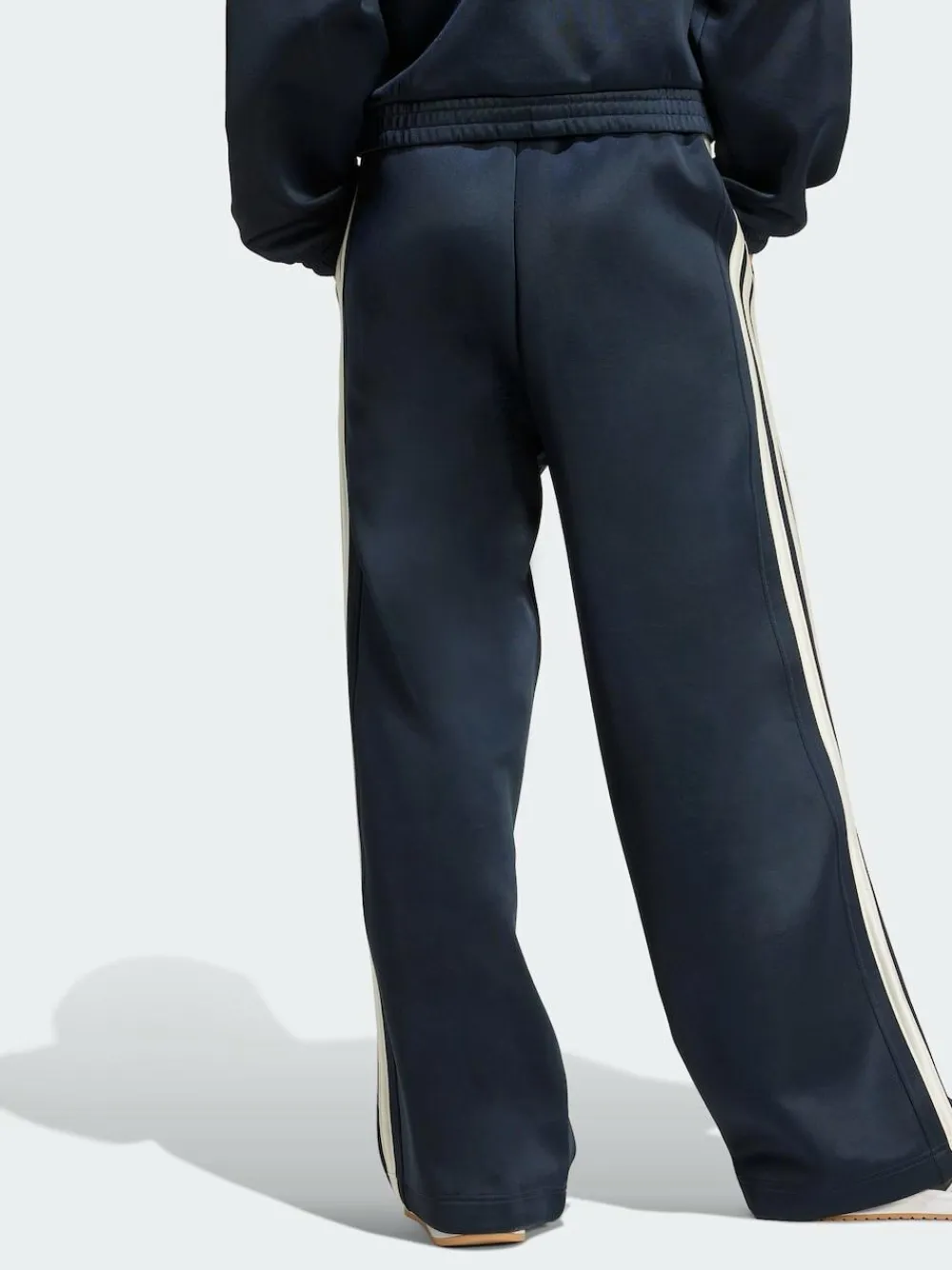 adidas Blue Stadium Loose Fit 3-Stripes Trackpant Trousers^Women Pants|Sportswear