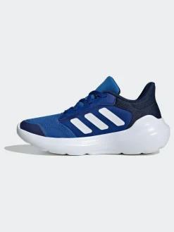 adidas Blue Tensaur Run 2.0 Lace Junior Trainers^BOY School Shoes|Boys Shoes