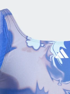 adidas Tie Dye V-Back Kids Swimsuit^ Swimwear