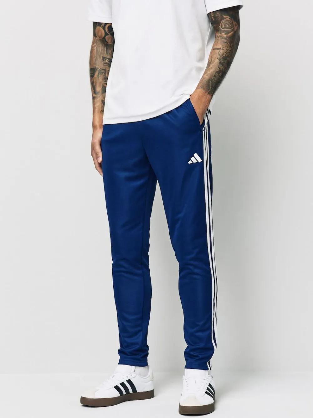 adidas Train Essentials 3-Stripes Training Joggers Blue