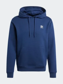 adidas originals adidas Blue Trefoil Essentials Hoodie^ Sweatshirts & Hoodies|Sweatshirts & Hoodies