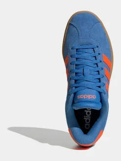 New adidas Blue/Orange VL Court Bold Trainers