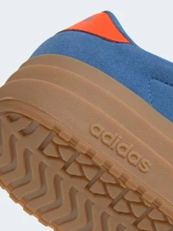 New adidas Blue/Orange VL Court Bold Trainers