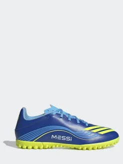 Outlet adidas Blue/Yellow Adult F50 Messi Club Turf Boots