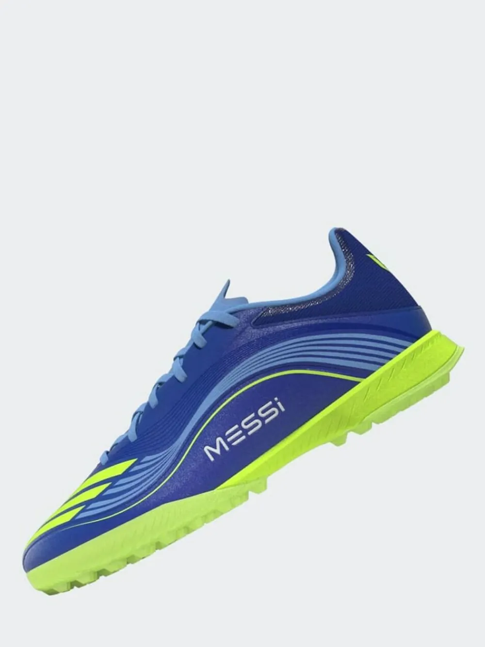 Sale adidas Blue/Yellow Adult F50 Messi League Turf Boots