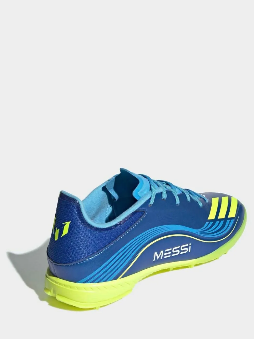 Sale adidas Blue/Yellow Adult F50 Messi League Turf Boots