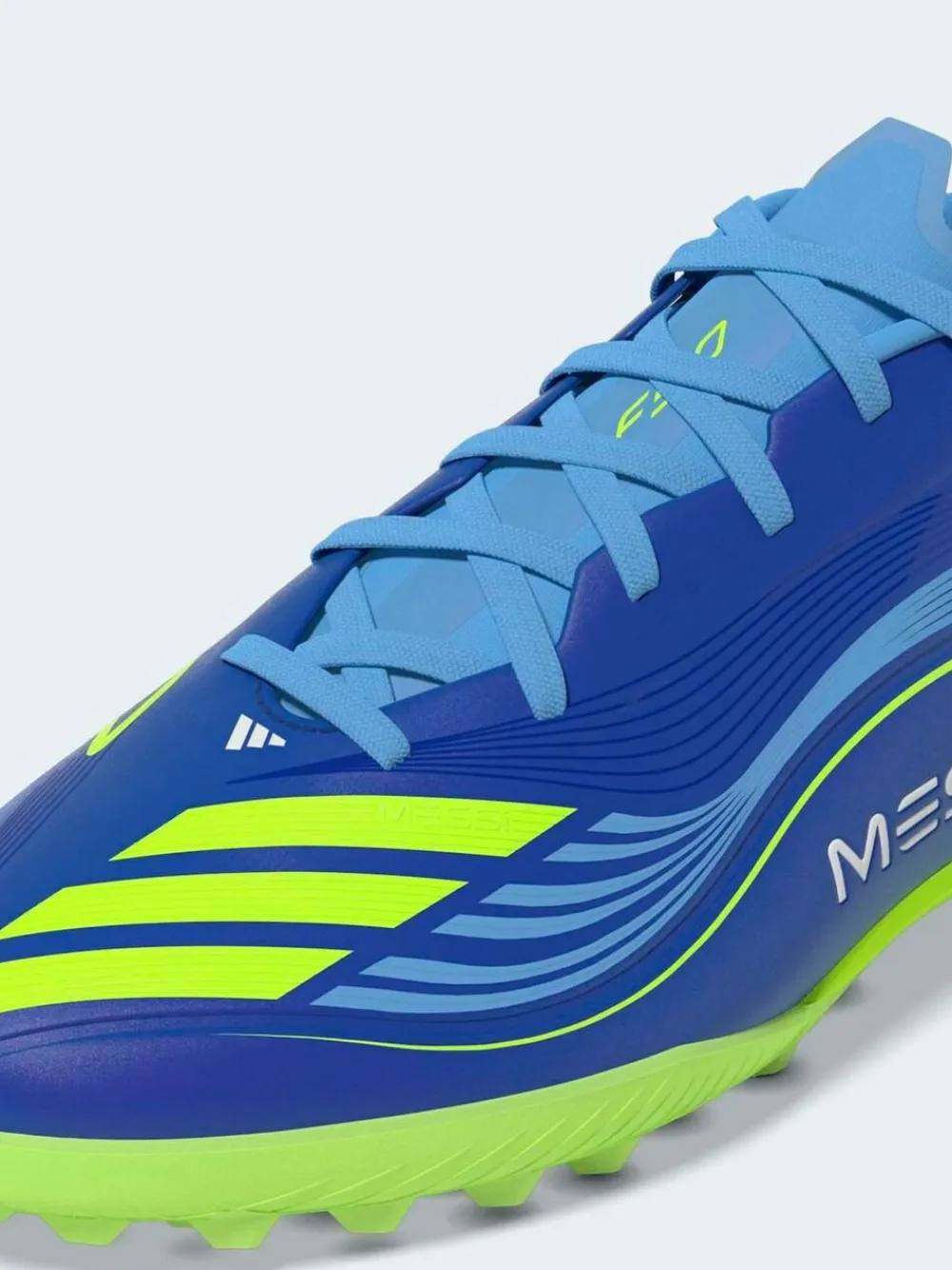 Sale adidas Blue/Yellow Adult F50 Messi League Turf Boots