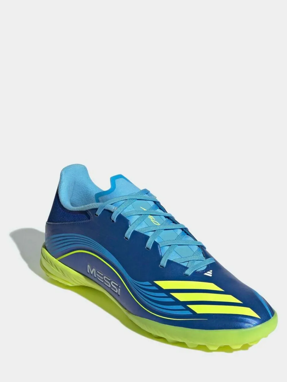 Sale adidas Blue/Yellow Adult F50 Messi League Turf Boots