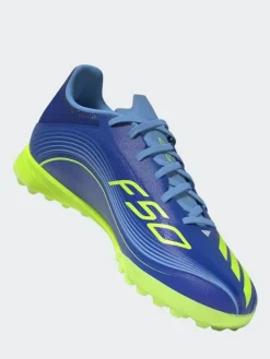 Sale adidas Blue/Yellow Adult F50 Messi League Turf Boots