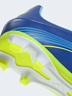 Clearance adidas Blue/Yellow Adult F50 Messi Club Firm Ground Boots