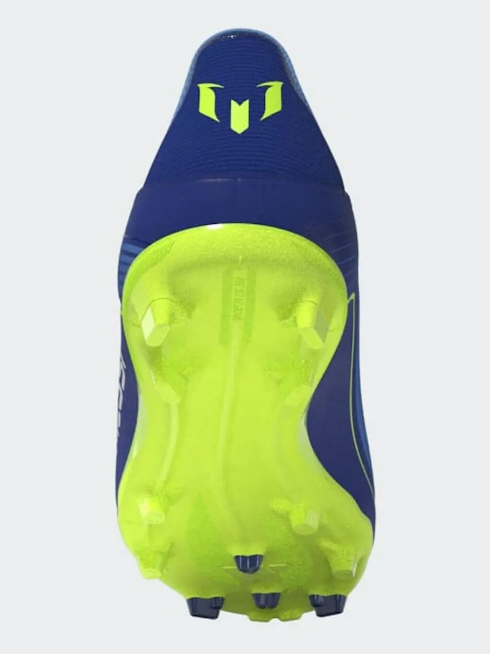 adidas Blue/Yellow Kids F50 Messi League Firm/Multi Ground Boots^ Soccer Cleats