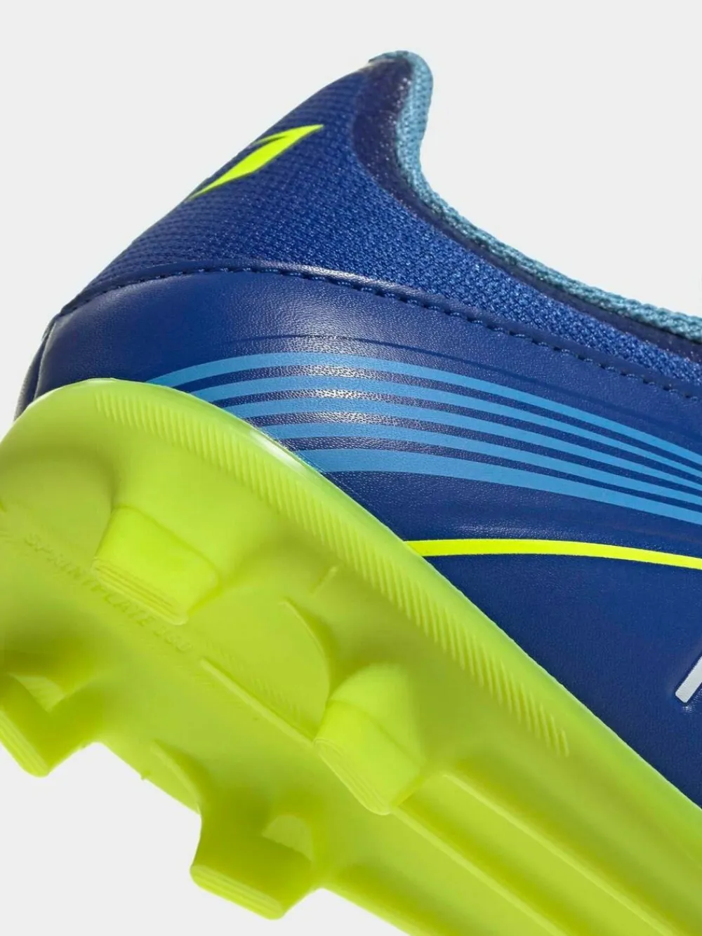 adidas Blue/Yellow Kids F50 Messi League Firm/Multi Ground Boots^ Soccer Cleats