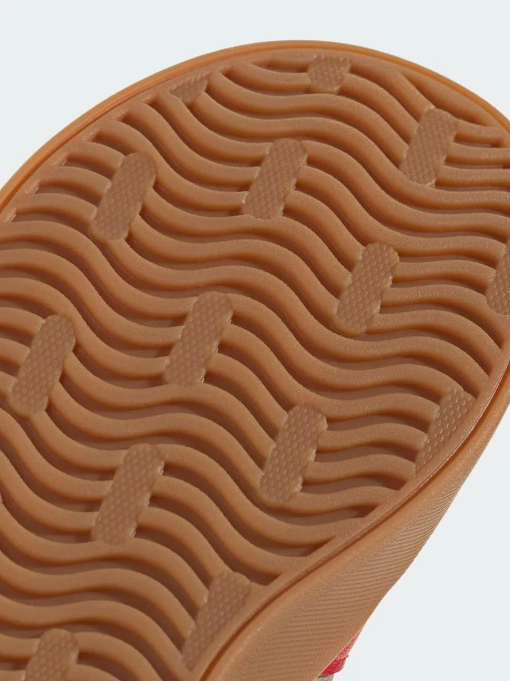 Online adidas Brown/Red VL Court 3.0 Hook and Loop Kids Trainers