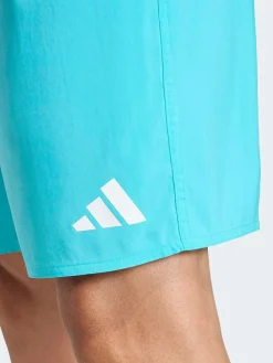 Clearance adidas Coral Blue 8-Inch Swim Shorts