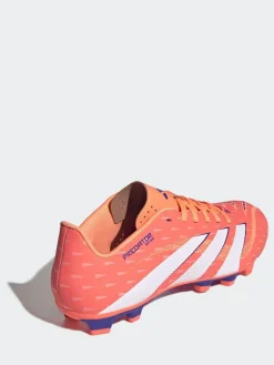 adidas Coral/White Adult Predator Club Firm/Multi Ground Boots^ Soccer Cleats