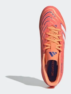 adidas Coral/White Adult Predator Club Firm/Multi Ground Boots^ Soccer Cleats