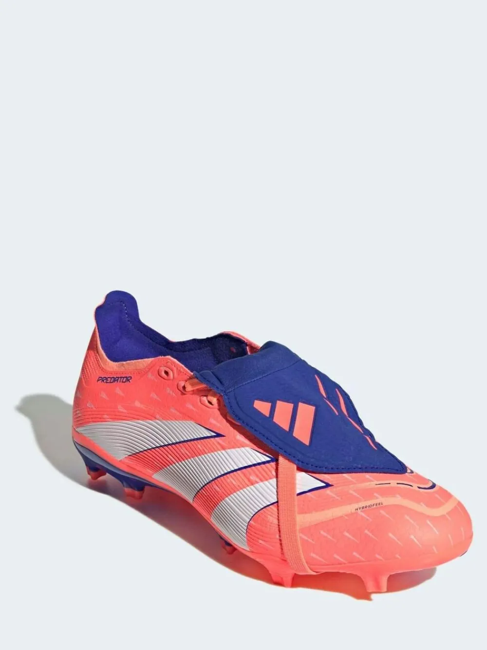 adidas Coral/White Adult Predator League Fold-Over Tongue Firm/Multi Ground Boots^ Soccer Cleats