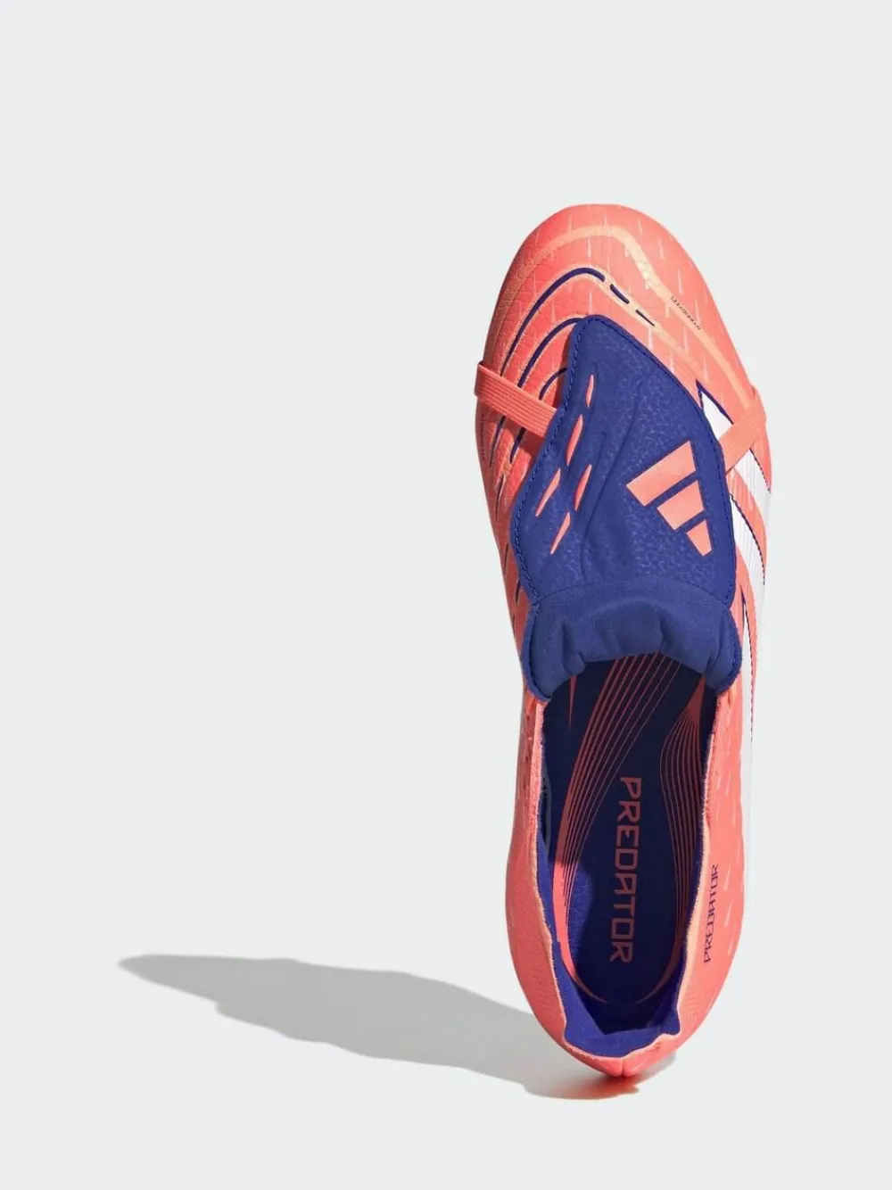 adidas Coral/White Adult Predator League Fold-Over Tongue Firm/Multi Ground Boots^ Soccer Cleats