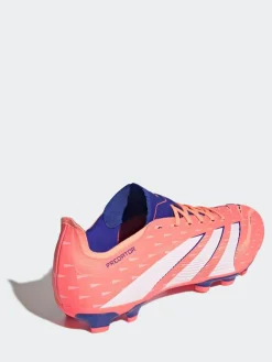 adidas Coral/White Adult Predator League Multi Ground Boots^ Soccer Cleats