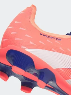 adidas Coral/White Adult Predator League Multi Ground Boots^ Soccer Cleats