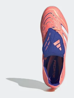 adidas Coral/White Adult Predator League Fold-Over Tongue Turf Boots^ Soccer Cleats