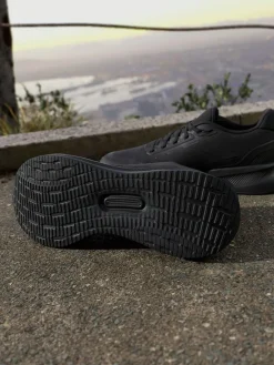 New adidas Dark Black Runfalcon 5 Running Trainers