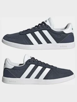 adidas Dark Blue Breaknet Sleek Trainers^Women Sneakers