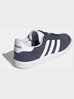 adidas Dark Blue Breaknet Sleek Trainers^Women Sneakers