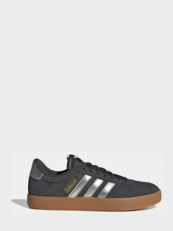 adidas Dark Grey VL Court 3.0 Trainers^Women Sneakers