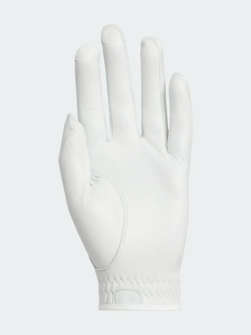 Hot Adidas Golf White/Black Pro Leather Single Gloves