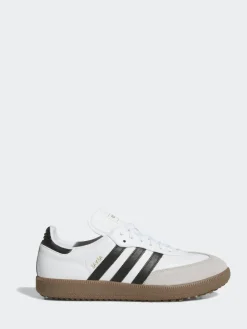 Clearance Adidas Golf Samba Spikeless Shoes White/Black