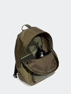 adidas Green Classic 3 Bar Logo Backpack^ Bags