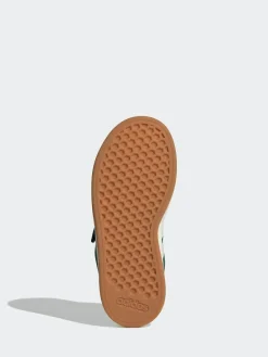 Outlet adidas Green Grand Court 00s Suede Elastic Lace Kids Trainers