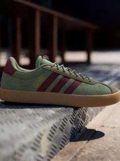 New adidas VL Court Trainers Green