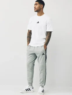 Sale adidas Essentials 3-Stripes Fleece Joggers Grey