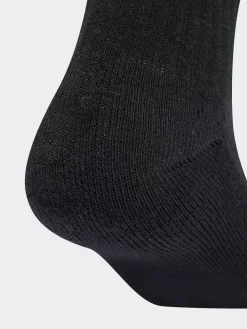 Discount adidas Linear Crew Socks Cushioned Socks 6 Pack Grey