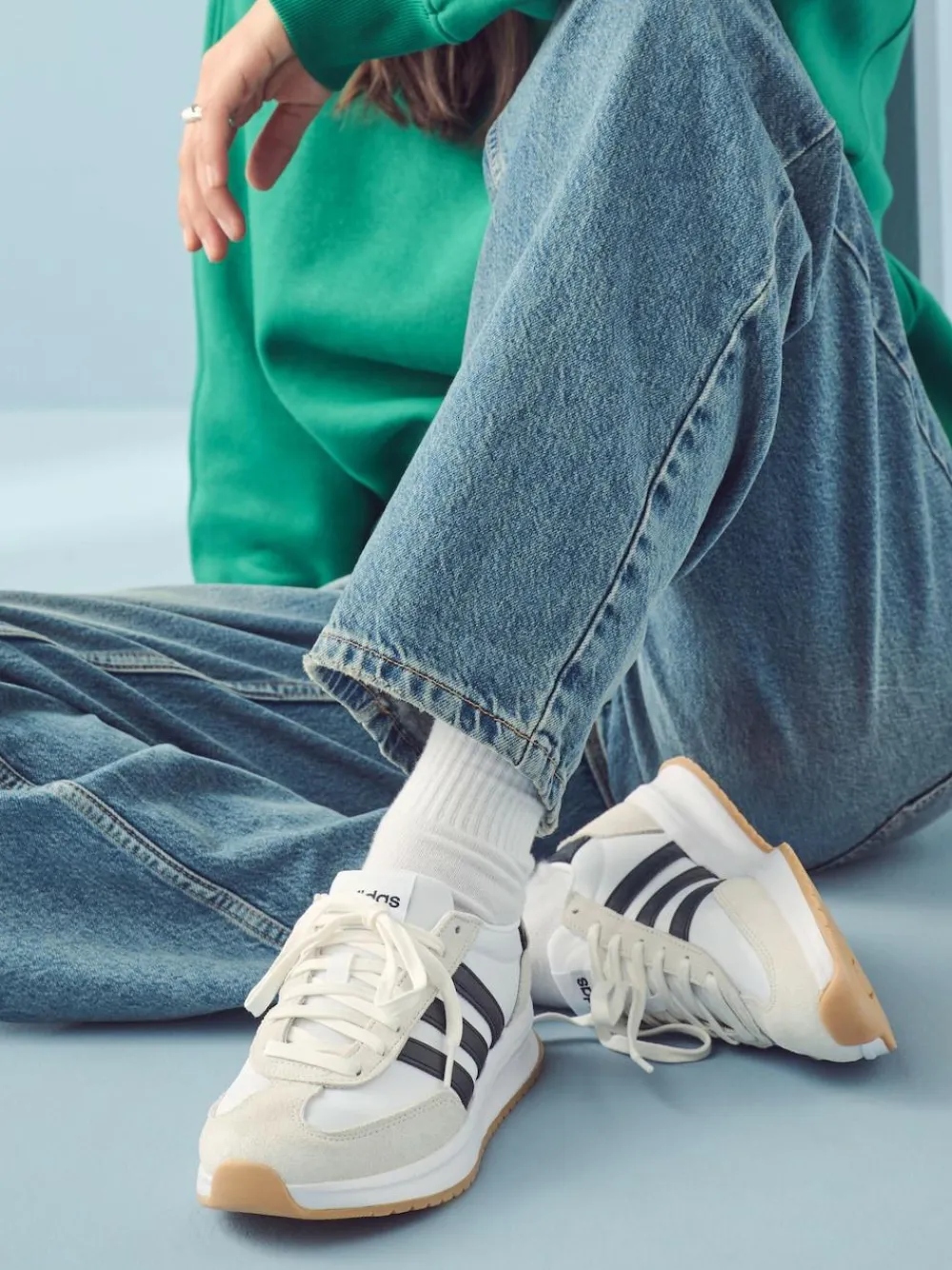 adidas Grey/black RUN 60s 4.0 Trainers^Women Sneakers