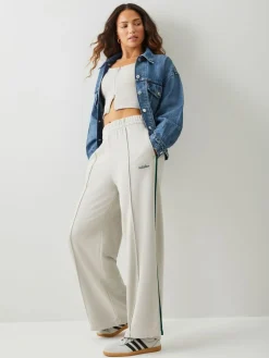 Online adidas Colourpop Wide Leg Trousers Grey/Green