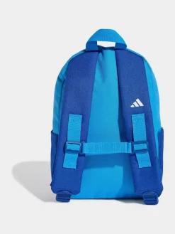 Outlet adidas Light Blue 3 Bar Kids Backpack