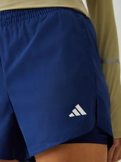 Sale adidas Light Blue Workout Essentials 2In1 Shorts