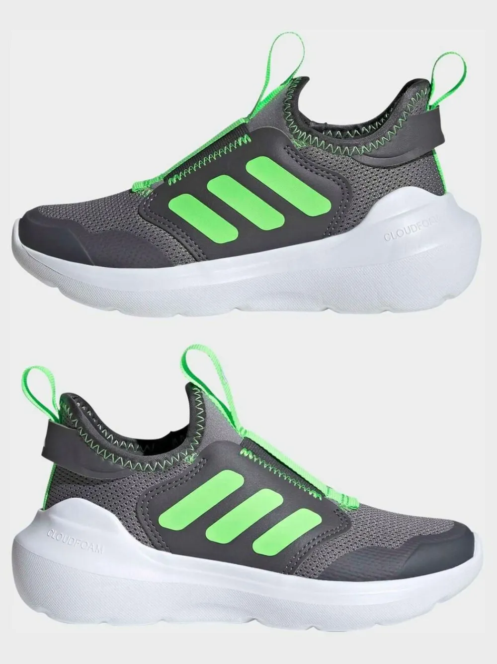 adidas Light Grey Tensaur Comfort Kids Trainers^BOY Sneakers