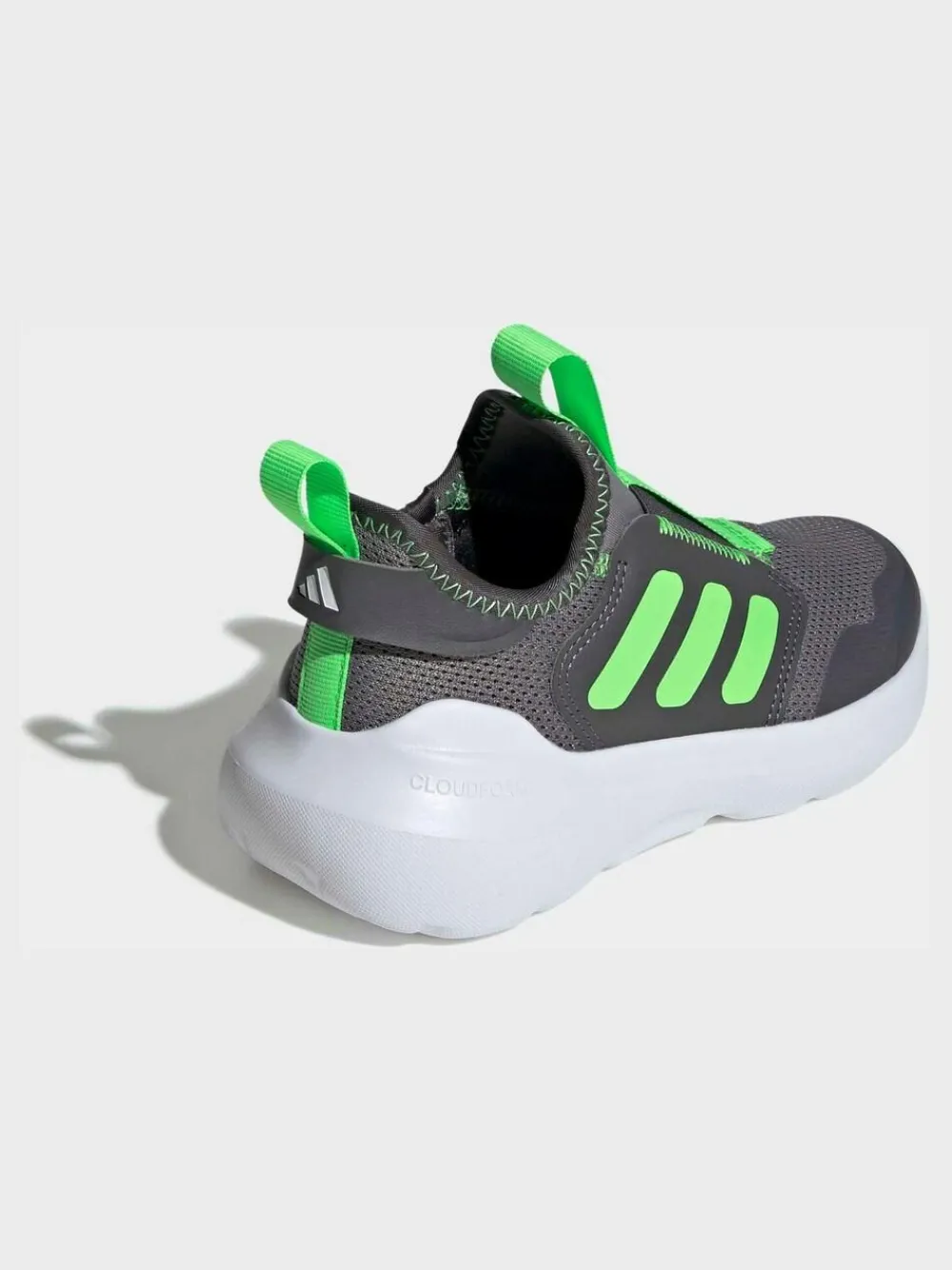 adidas Light Grey Tensaur Comfort Kids Trainers^BOY Sneakers